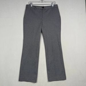 Talbots Petites Black & White Dress Darted Pants w/Front Pocket Size 10P